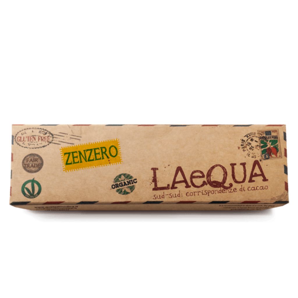 Cioccolata LAeQUA allo zenzero BIO - 60 g