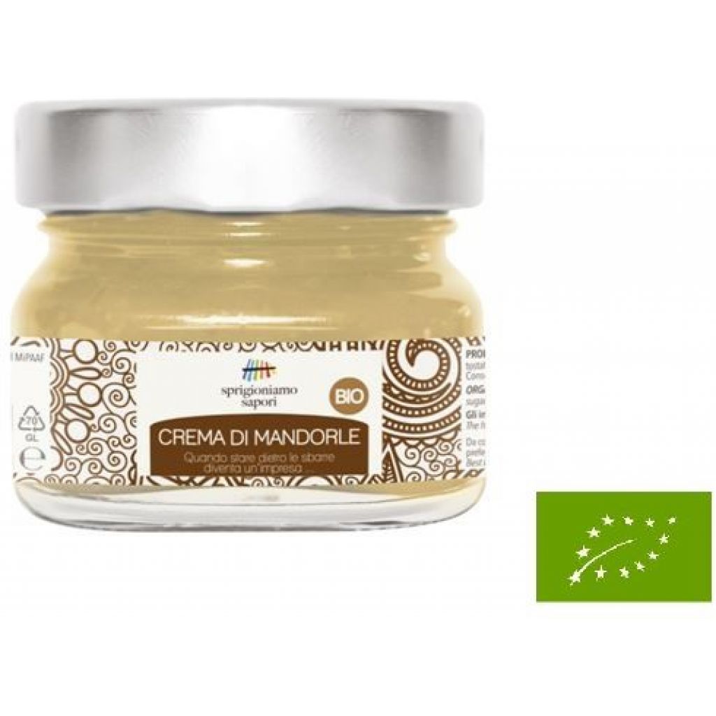 Crema spalmabile bio alla mandorla - 100 g