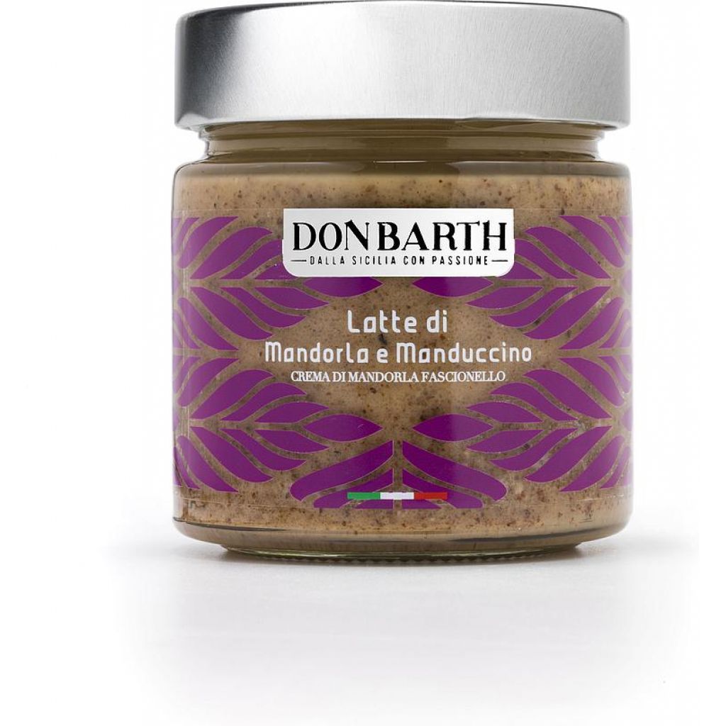 Latte di mandorla e manduccino crema di mandorla fascionello - 190 g