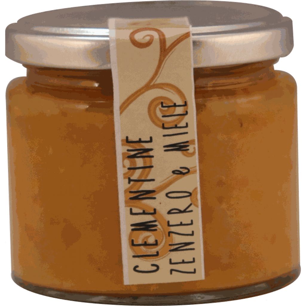 Marmellata di Clementine con Zenzero e Miele - 240 g