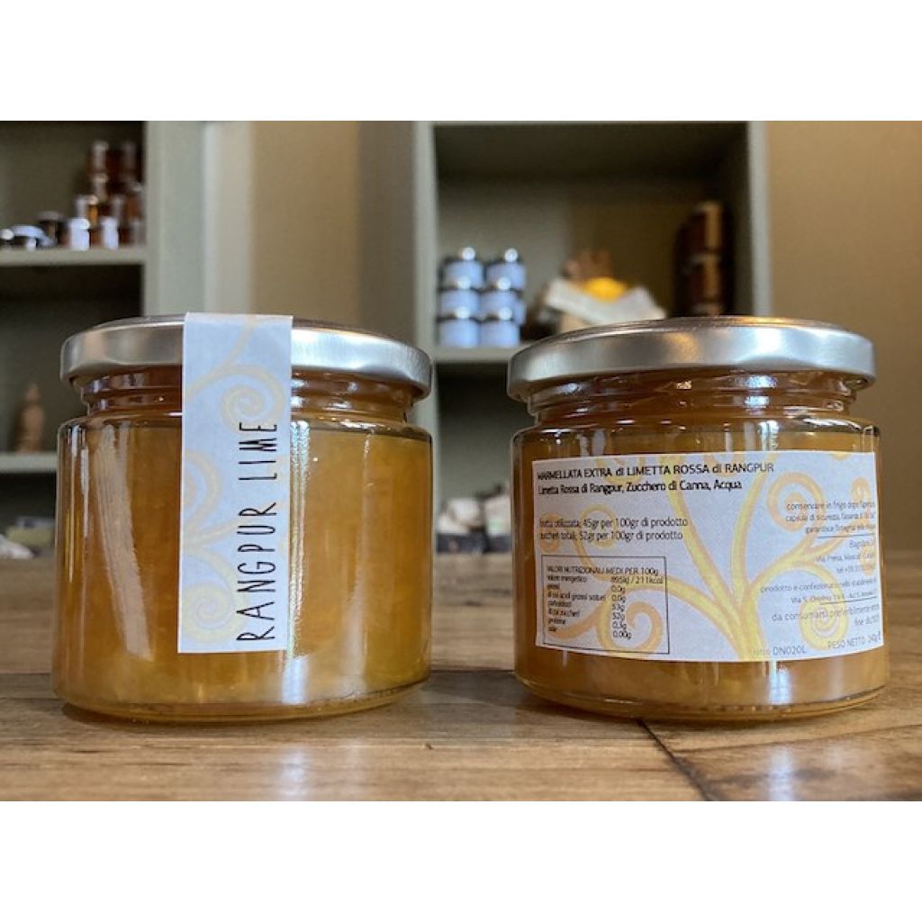 Marmellata di Rangpurlime (limetta rossa) - 240 g