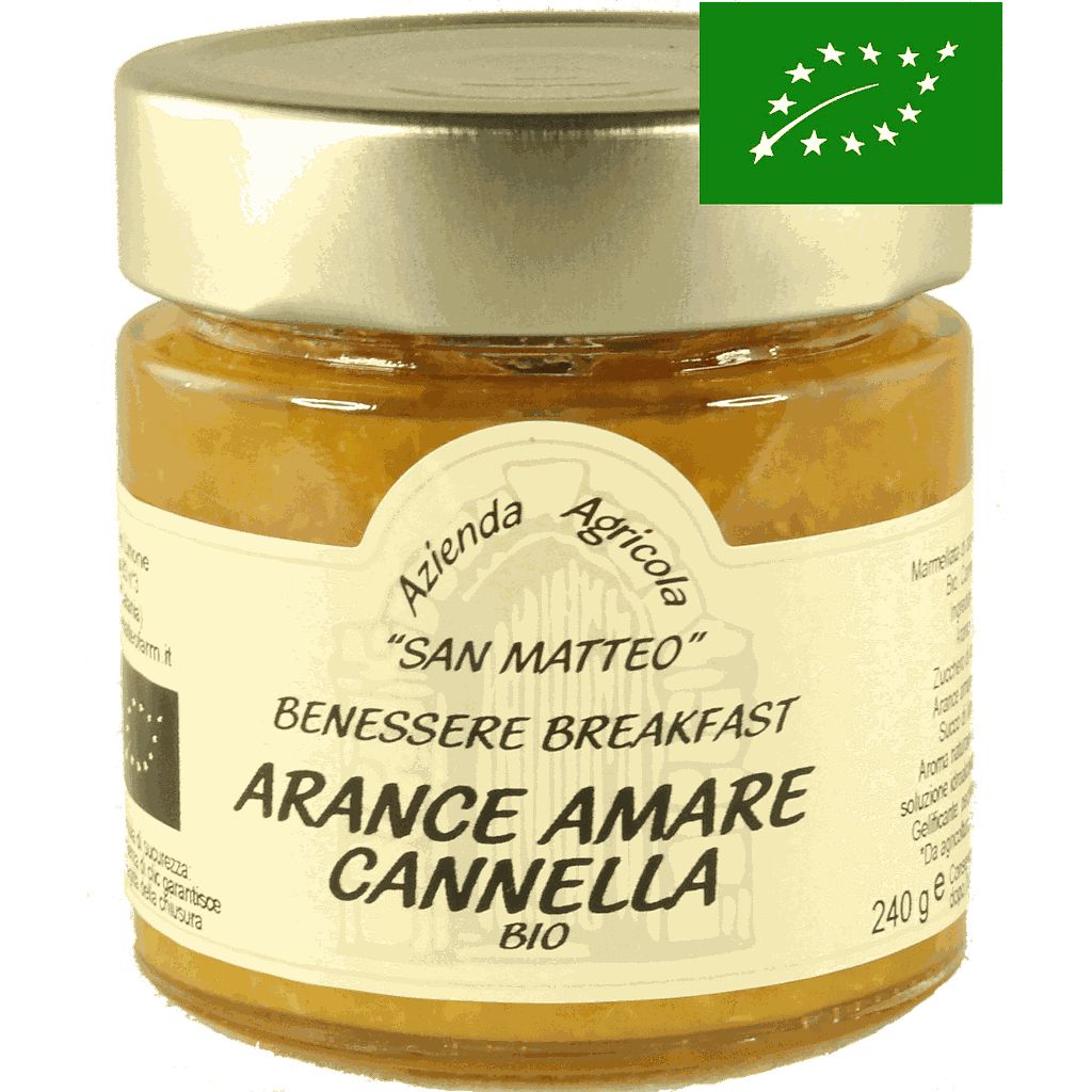 Marmellata di Arance Amare Cannella - 240 g