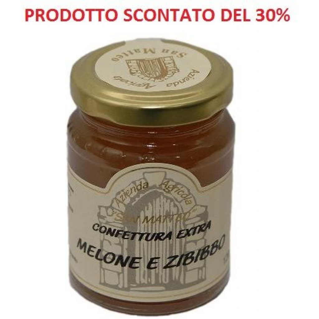 Confettura di MELONE ZIBIBBO vaso da 120 gr
