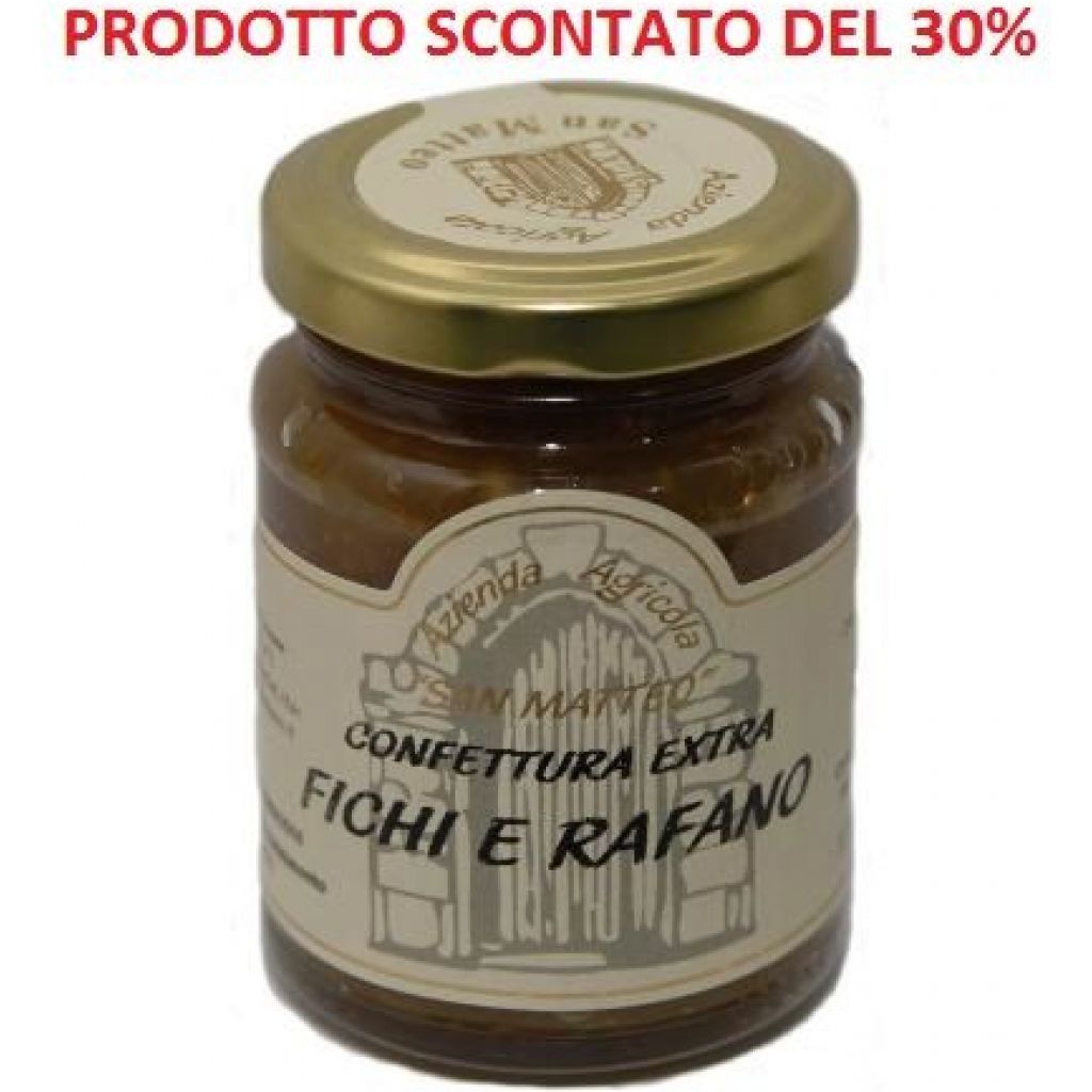 Confettura di FICHI E RAFANO vaso da 120 gr