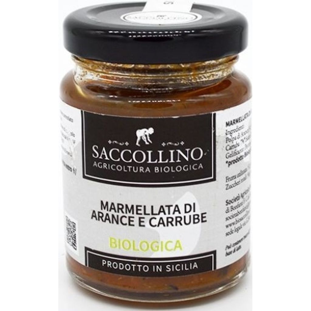 Marmellata di arance e carrube - 95 g