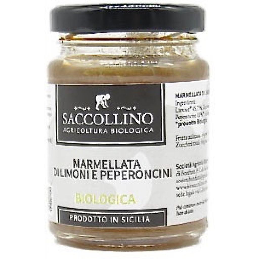 Marmellata di limoni e peperoncino - 200 g