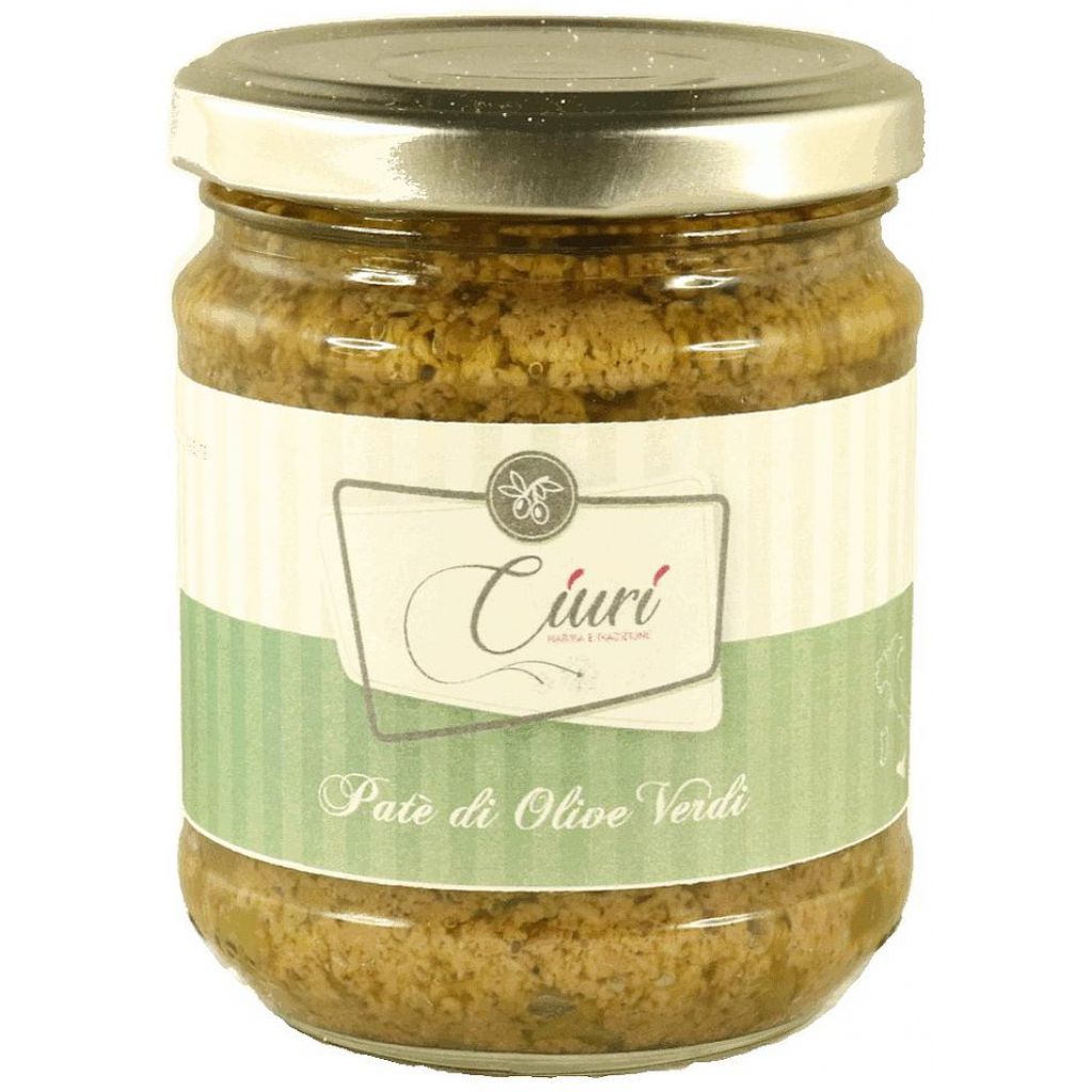 Pat&egrave; di olive verdi - 190 g