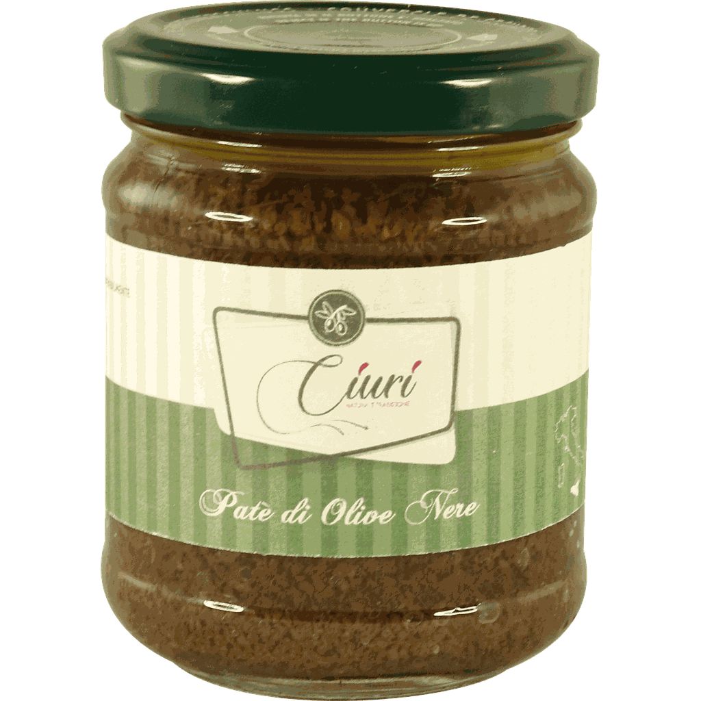 Pat&egrave; di olive nere - 190 g