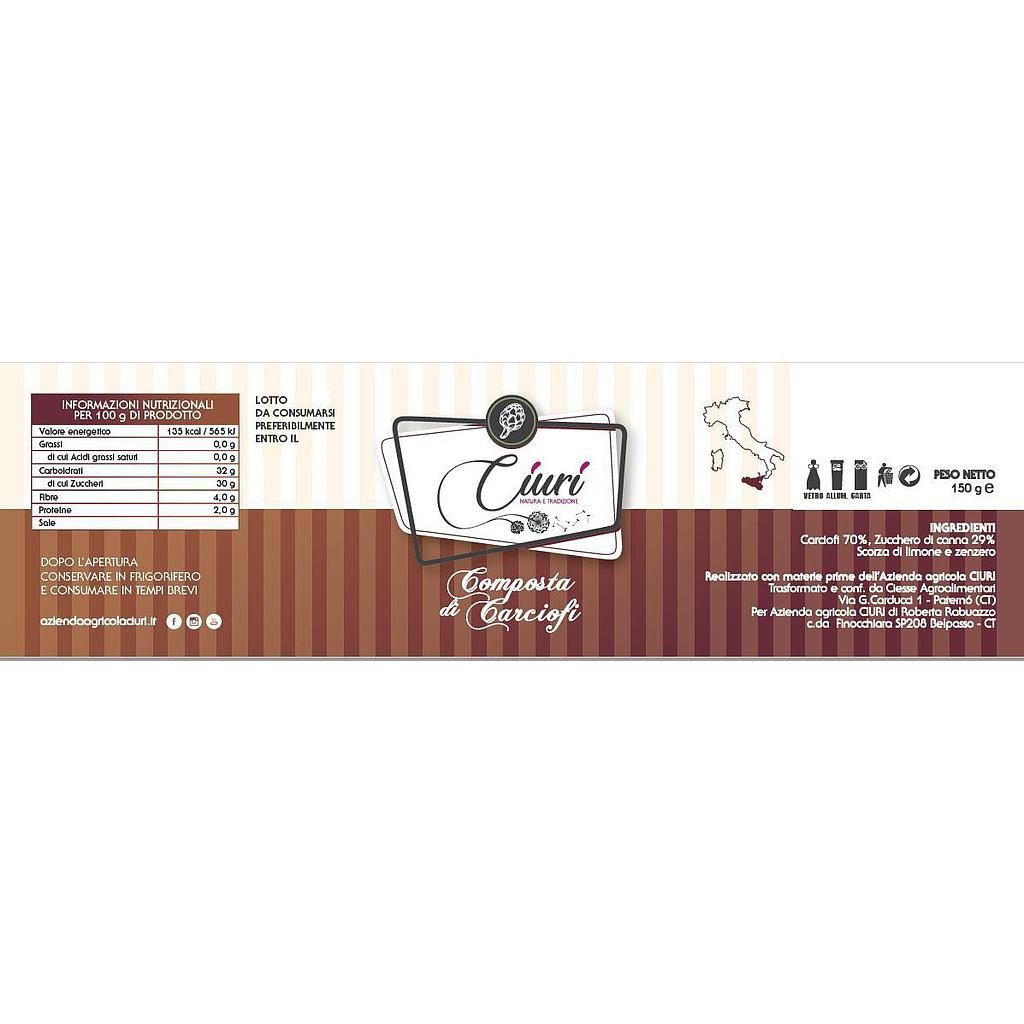 Composta di carciofi - 150 g