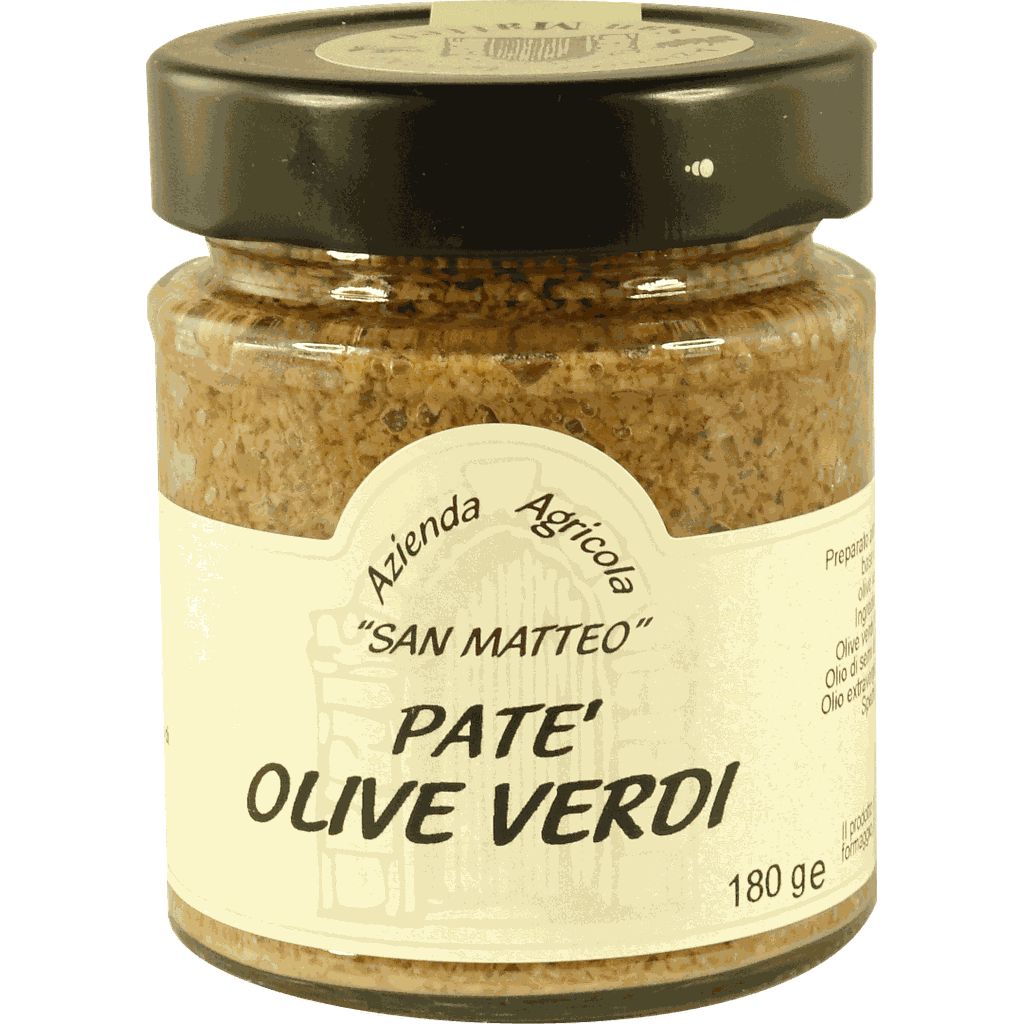 Pat&egrave; di Olive Verdi - 180 g