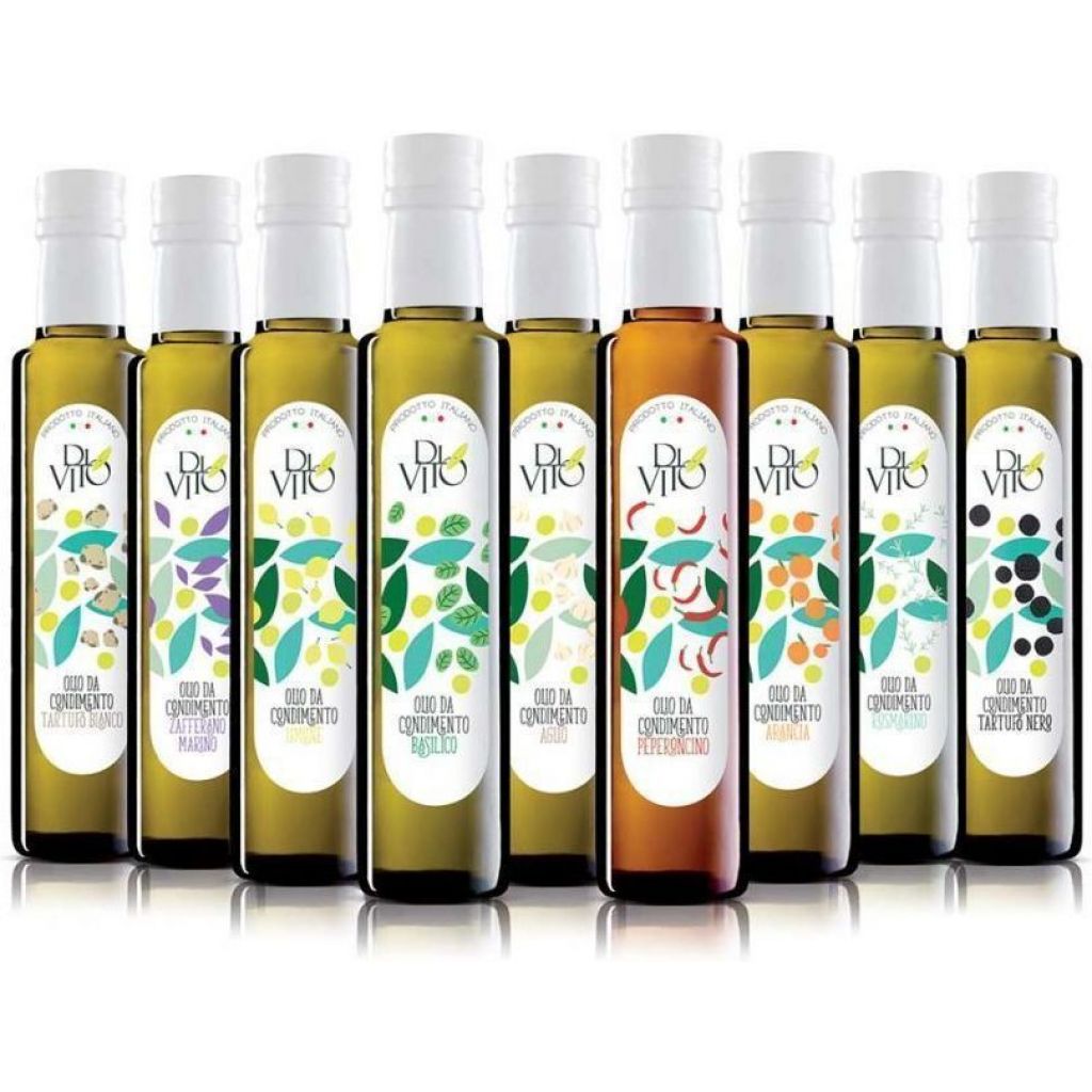 Olii extravergine di Oliva Aromatizzati