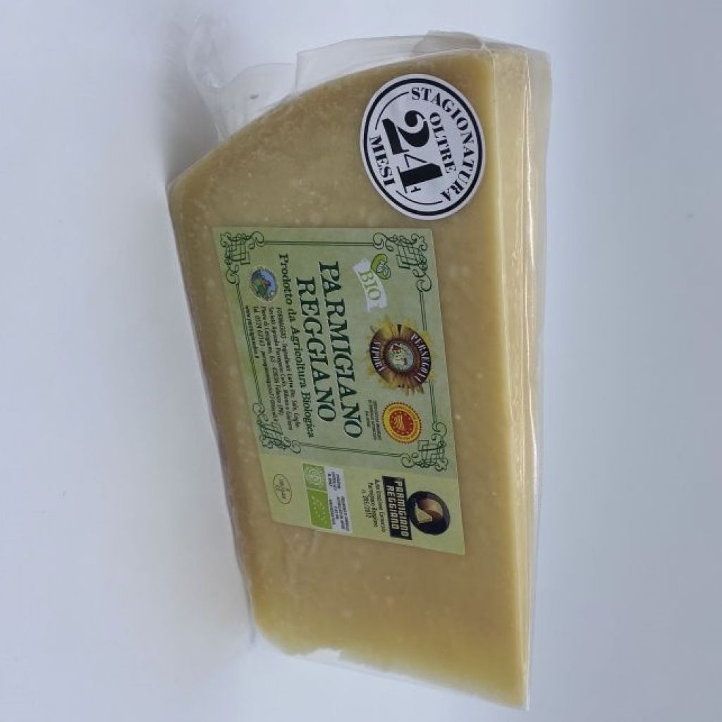 Parmigiano Reggiano Biologico Marchiato oltre 22 Mesi con difetti - 500 gr