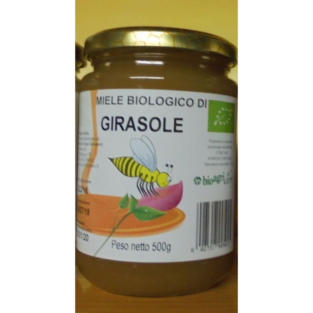 Sunflower honey 500 gr