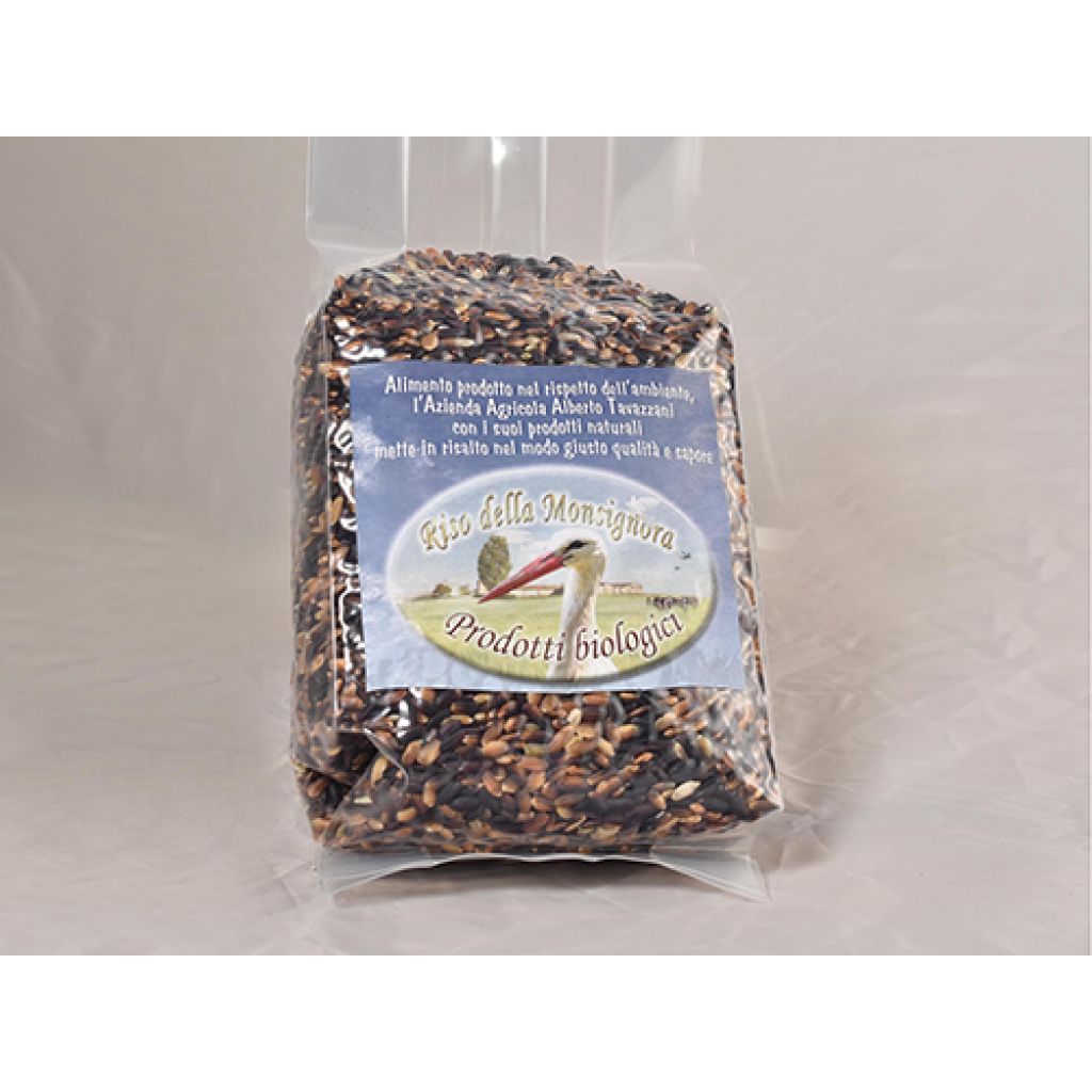 Riso NERO integrale conf. plastica 1/2 Kg