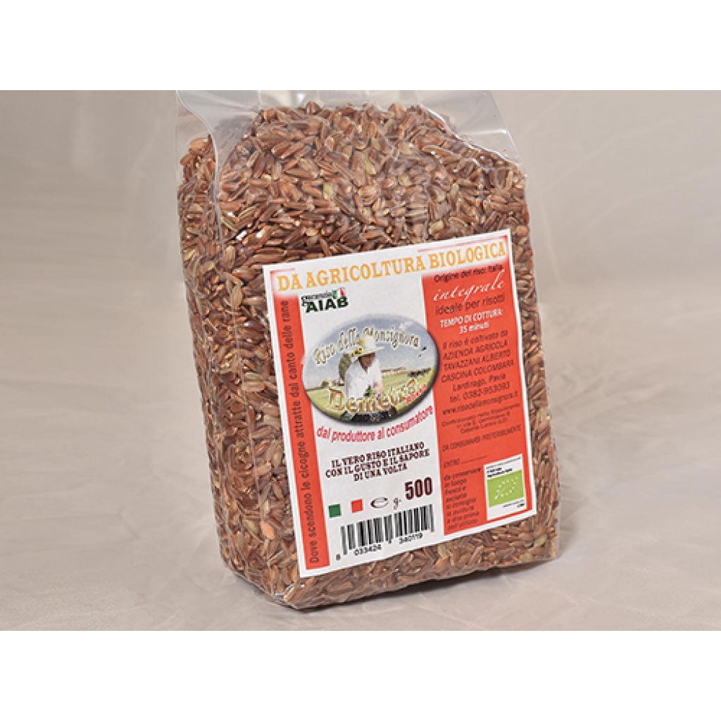 Riso Rosso Selvatico integrale da 500 gr