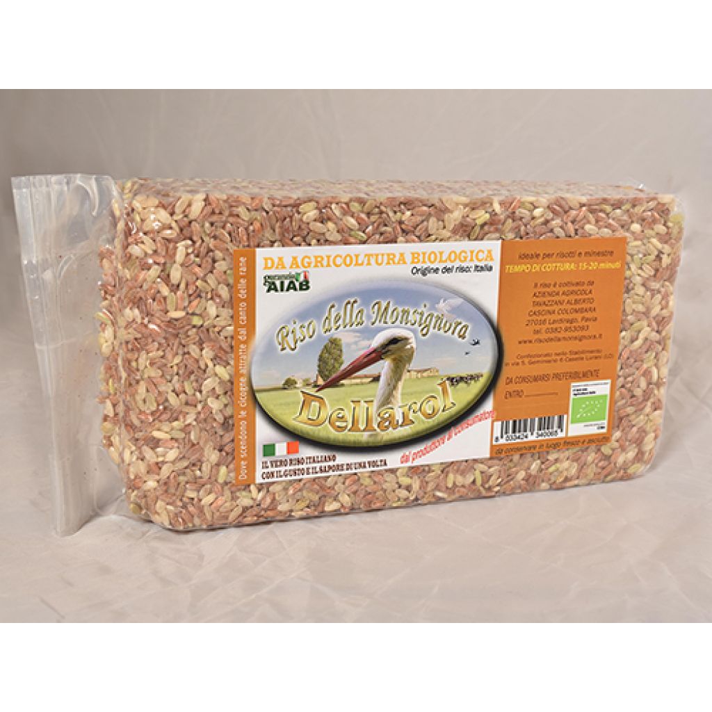 Riso Dellarole semi integrale da 500gr
