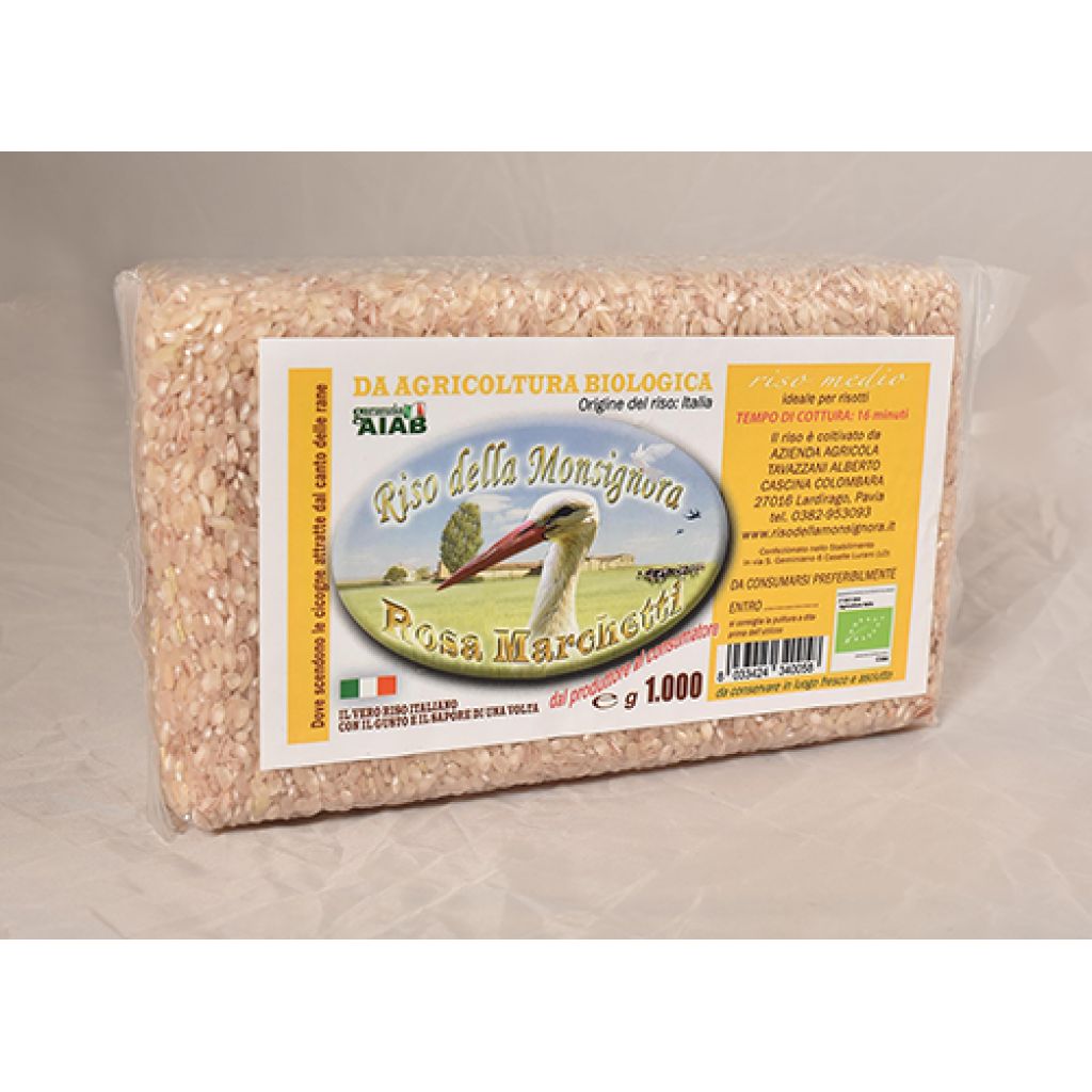 Riso Rosa Marchetti bianco da 500 gr
