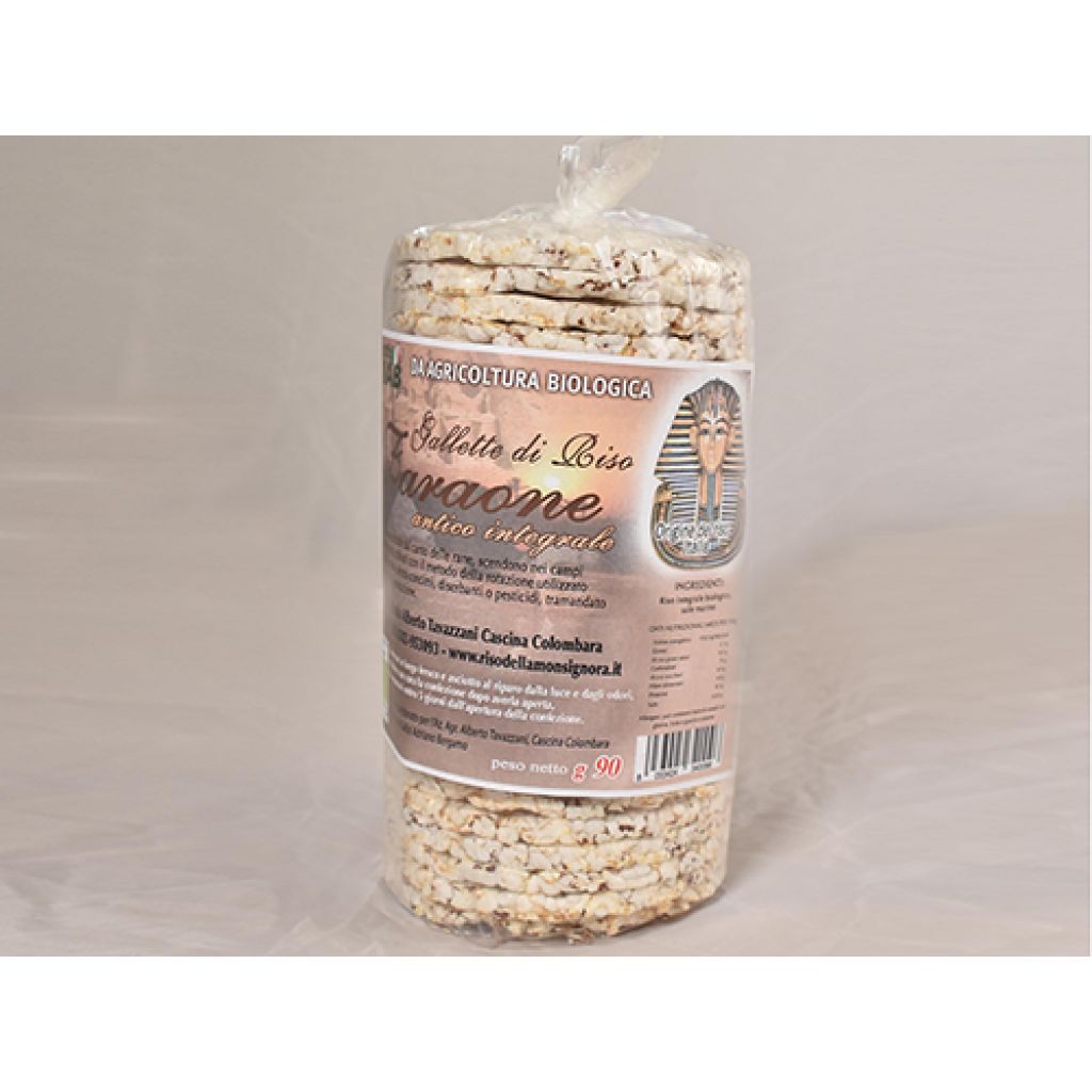 Gallette Bio di Riso Integrale Faraone da 90gr