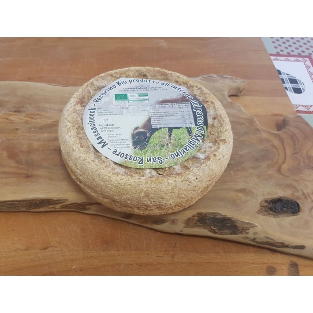 Pecorino  stagionato 120 giorni da mezzo Kg
