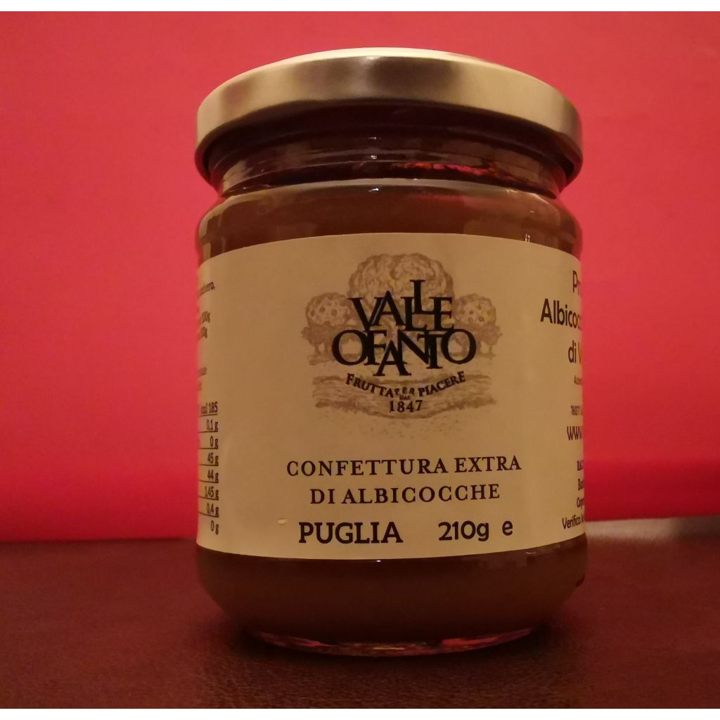 Confettura di albicocche rosse 210g