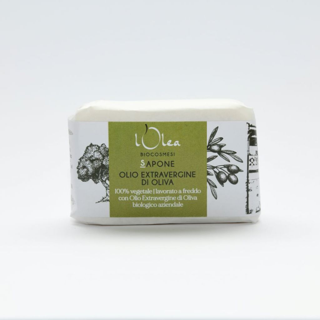 SAPONE BIOLOGICO OLIO EXTRAVERGINE DI OLIVA 100 GR