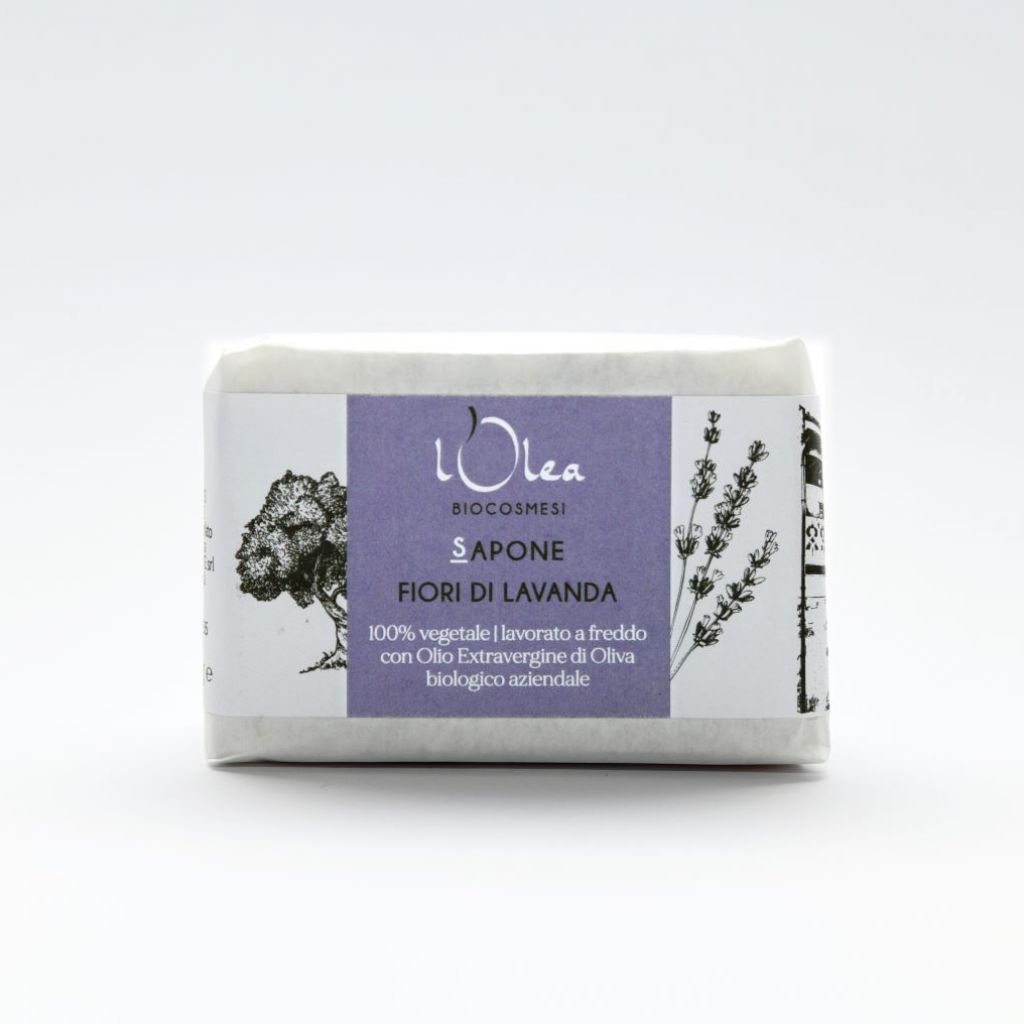 SAPONE BIOLOGICO FIORI DI LAVANDA 100 GR