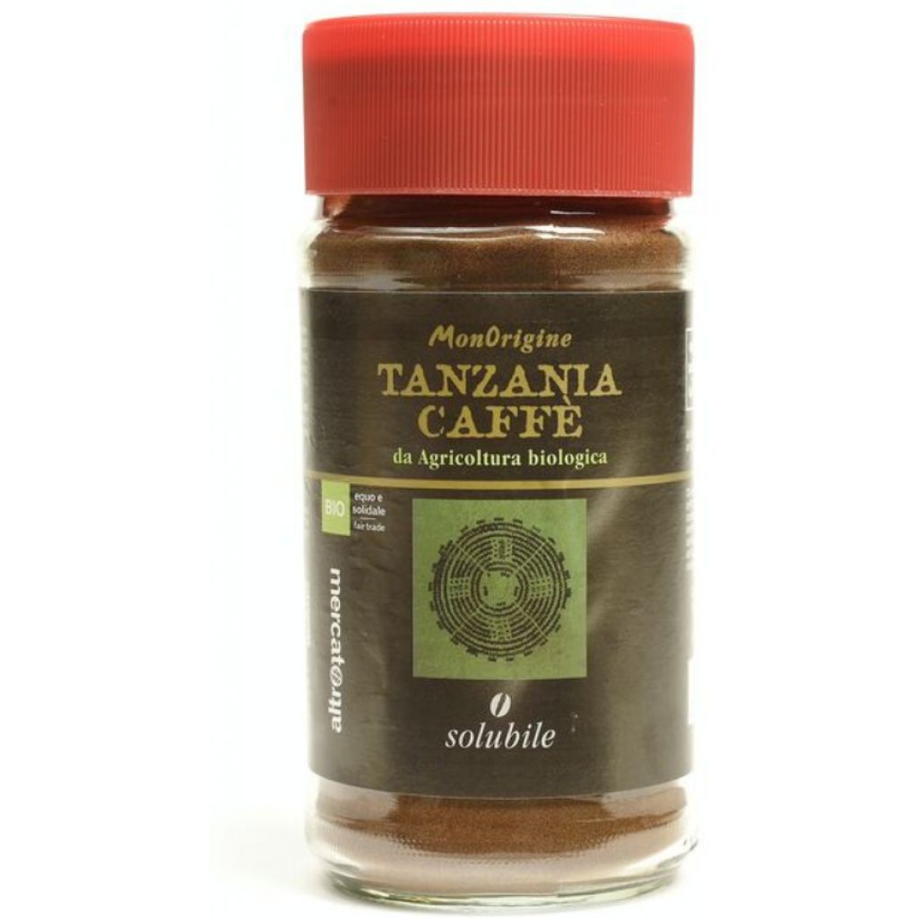 Monorigine Tanzania caff&egrave; solubile